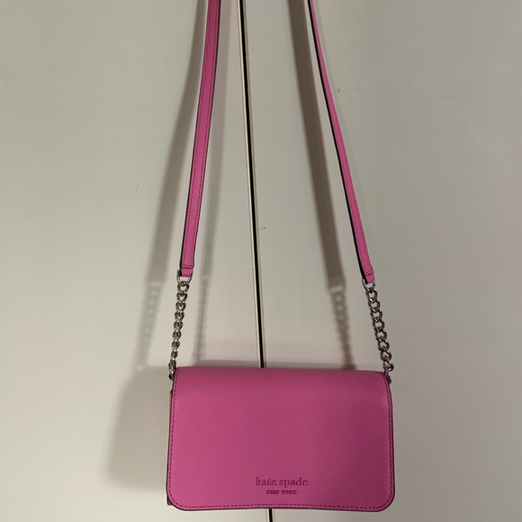 Kate Spade pink cross body purse - Picture 2 of 4